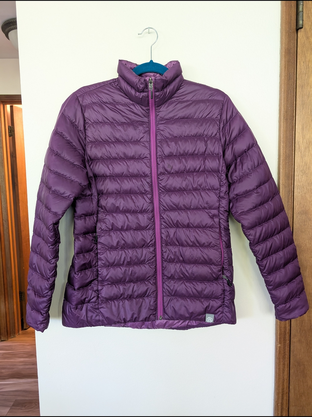 REI Co-op Quilted Down Jacket in Plum Pink Size M